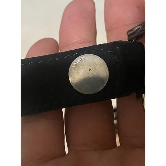 New Amiri Studded Long Tassel Suede Keychain - Picture 3 of 4